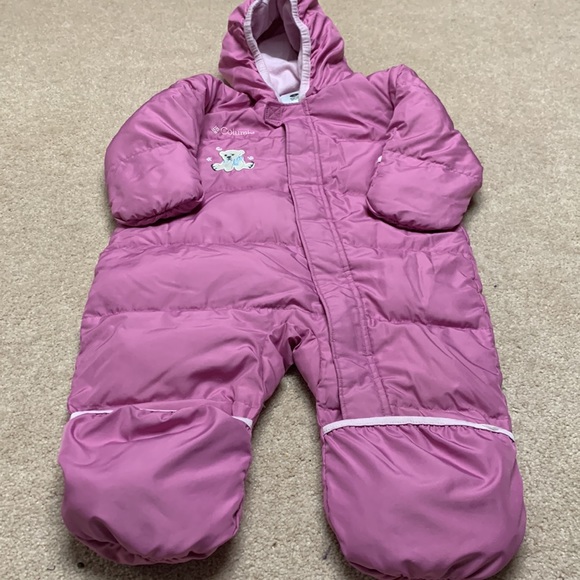 Columbia Down snowsuit 18M girl - Picture 4 of 7